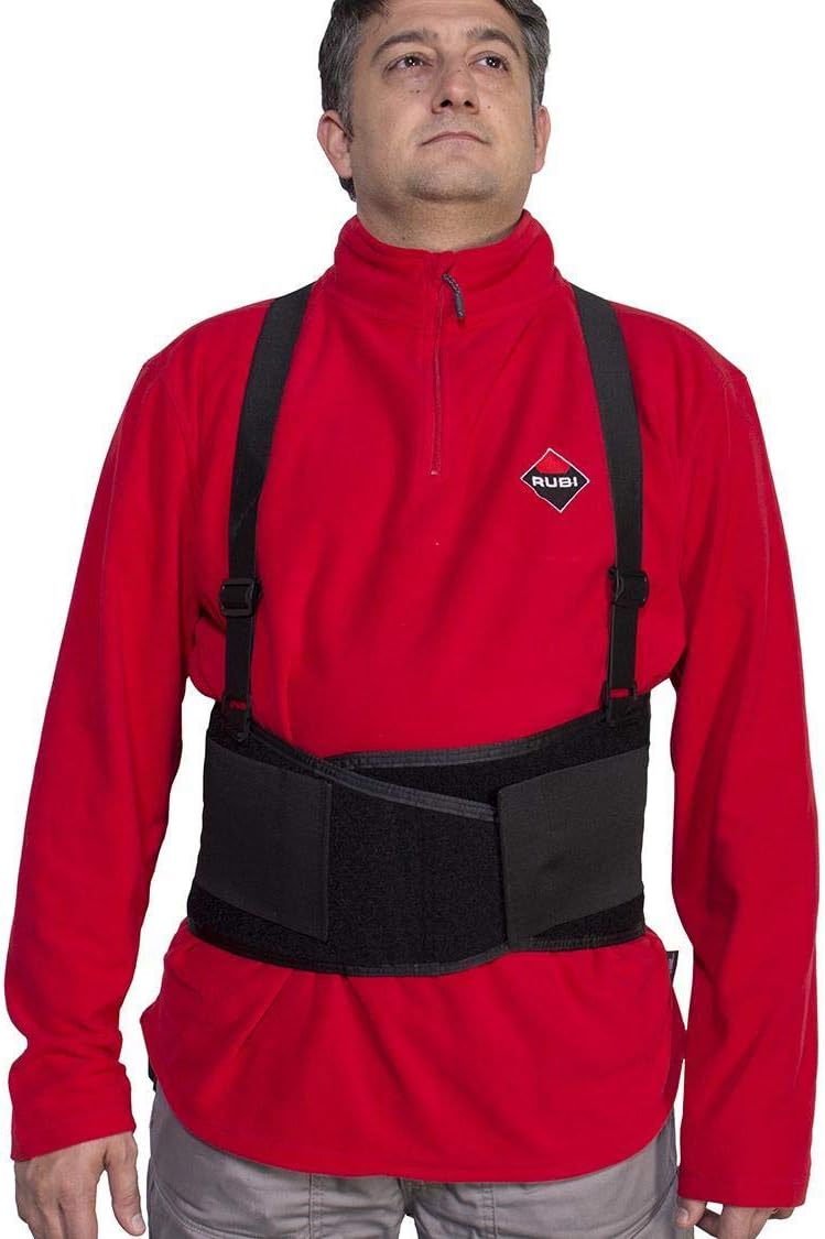 RUBI 80913 Lumbar Support Belt D M-L 41 Construction Back Brace Ergonomic