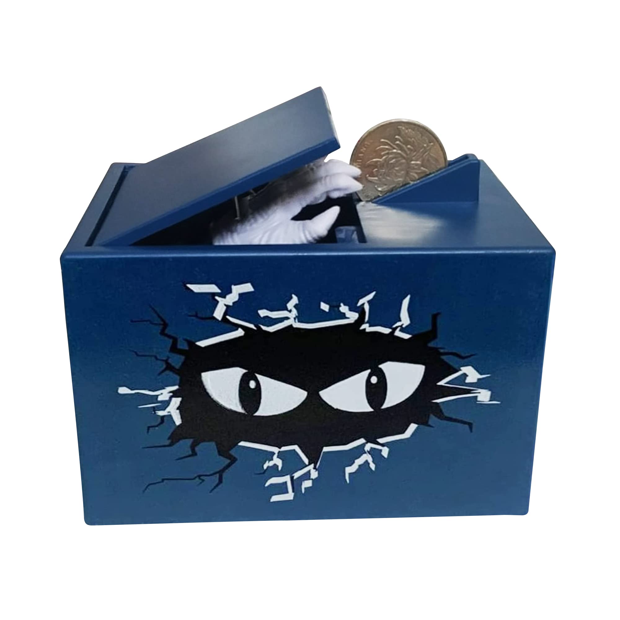 Cevly Stealing Coin Box,Coin Bank for Kids,Electronic Ghost Hand Piggy Bank,Monster Bank Toy,Birthday Halloween for Boys Girls Kids