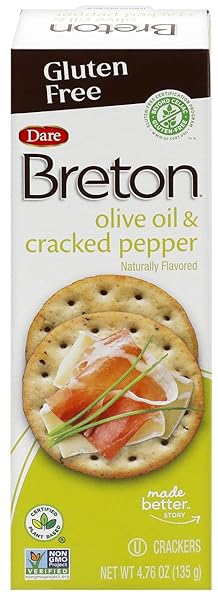 DARE BRETON, DARE CRACKED PEPPER AND OLIVE OIL...