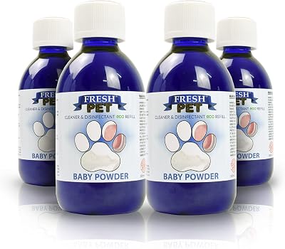 Fresh Pet Disinfectant Eco Refill 4 x 5L Baby Powder Trade Chemicals