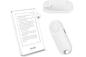 SYCELU RF Remote Control Page Turner for Kindle Paperwhite Accessories Ipad Reading Kobo Surface Comics/Novels (White)
