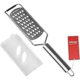 Lemon Zester & Heavy Duty Cheese Grater & Vegetable Grater ¡ª Parmesan Cheese Lemon, Garlic, Nutmeg, Chocolate, Fruits, Ginger