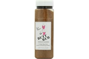 Bad Byron's Butt Rub Seasoning, 26 oz – All-Purpose BBQ Dry Rub for Pork, Chicken, Beef & More – Gluten-Free, No MSG