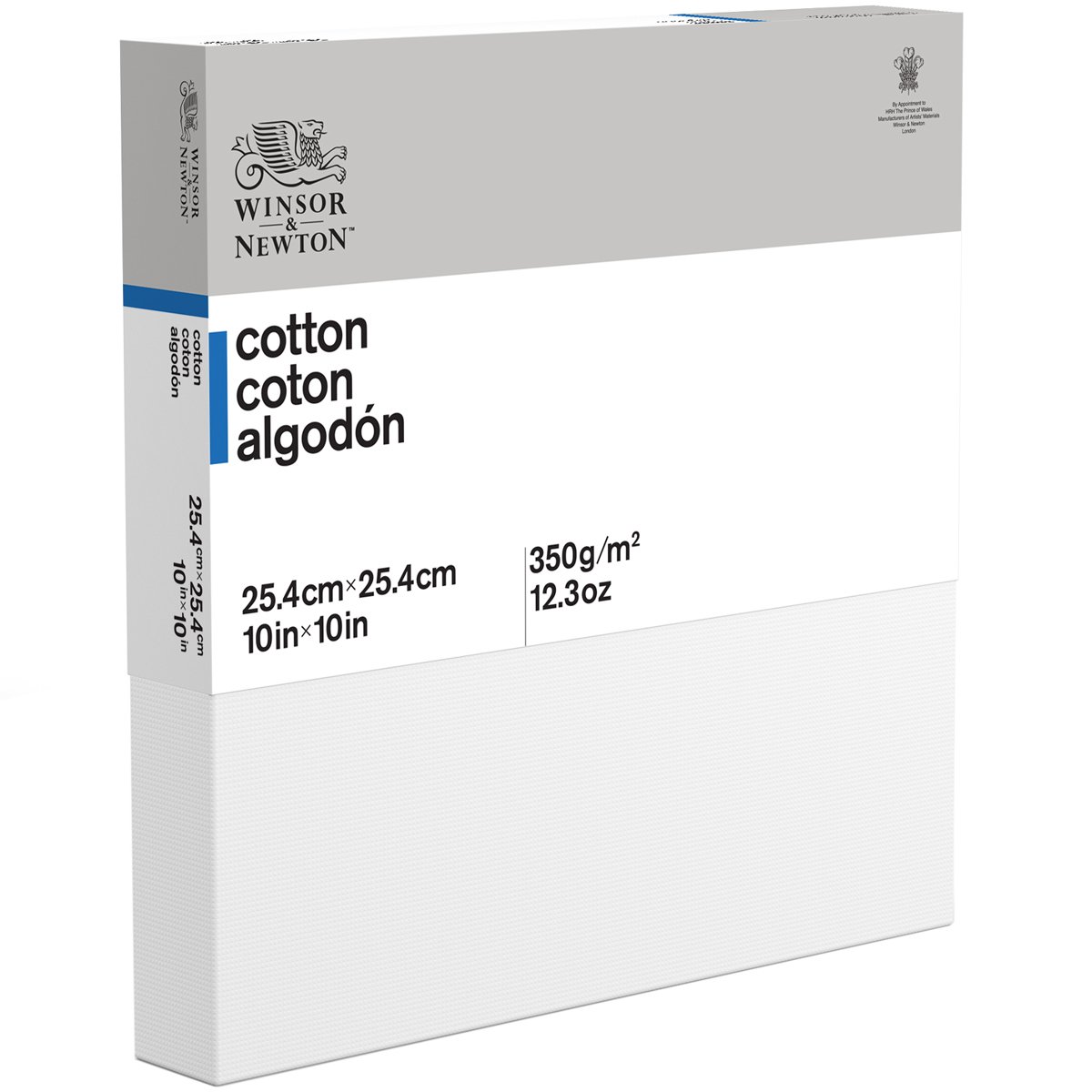 Winsor & Newton 10 x 10-Inch Classic Cotton Deep Edge Canvas (Pack of 1)