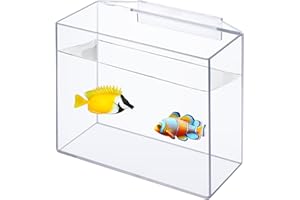 IOAOI Drip Acclimation Container for Fish & Corals – Hanging Acclimation Box for Saltwater & Freshwater Aquariums, Large