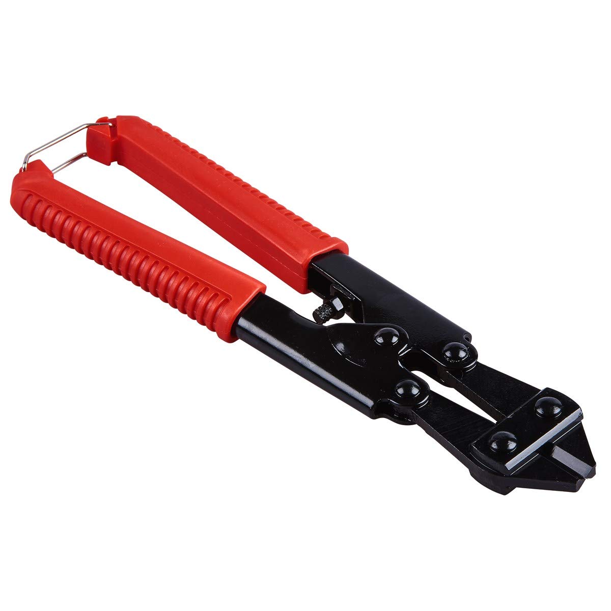 Bolt Cutter Wire Cutters 200mm Metal Screw Snips Clippers for Bike Lock Fencing Padlocks Cable Spring and Chain Mini 8 Inch Easy Cut Compound Cutting Action Steel Croppers with Anti Slip Grips (1 Pc)