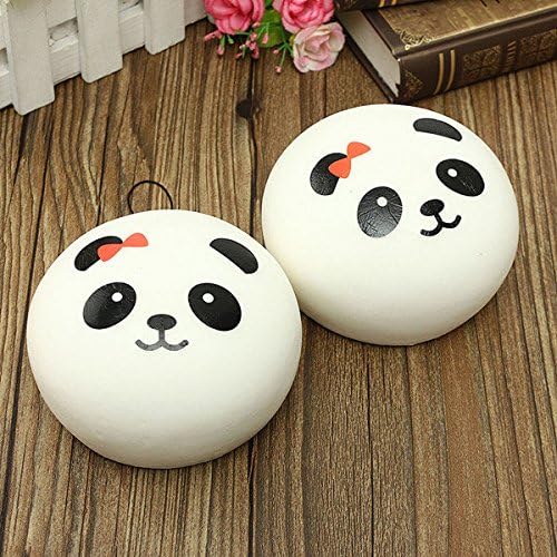 Kawaii Jumbo Panda Squishy Buns Cell Phone Bag Strap Pendant