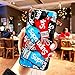 Kplvet iPhone X Xs Case,Non Slip Ultra Soft Embossed Craft Non Faded Durable Coloring Slim Thin 5.8 Inches iPhone X Xs Case,Street Fashion Stylish Basic Protective Phone Cover (Boxing Gloves)