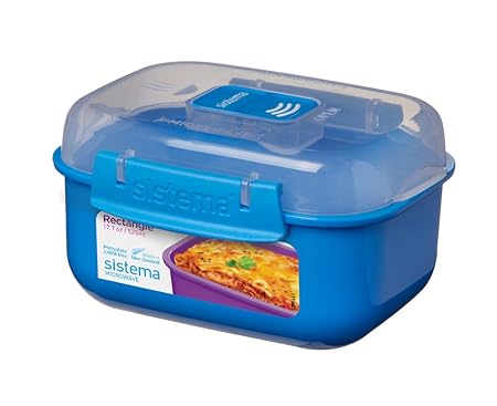 Sistema – microondas contenedor Rectangular, 525 ml-Assorted ...