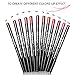 EVERMARKET New 12 PCS Per Set Professional Lipliner Waterproof Pencil Lips Liner Pencil 12Colors