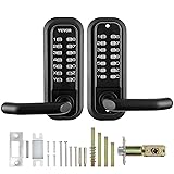 VEVOR Mechanical Keyless Entry Door Lock, 14 Digit