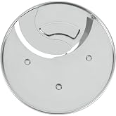 Waring Commercial WFP148 Food Processor Extra-Thick Slicing Disc, 5/16-Inch | 5/16" stainless steel disc creates uniform slicing for faster ingredient prep.