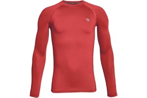 BALEAF Boys' Youth Compression Shirts Long Sleeve Undershirts Performance Baselayer