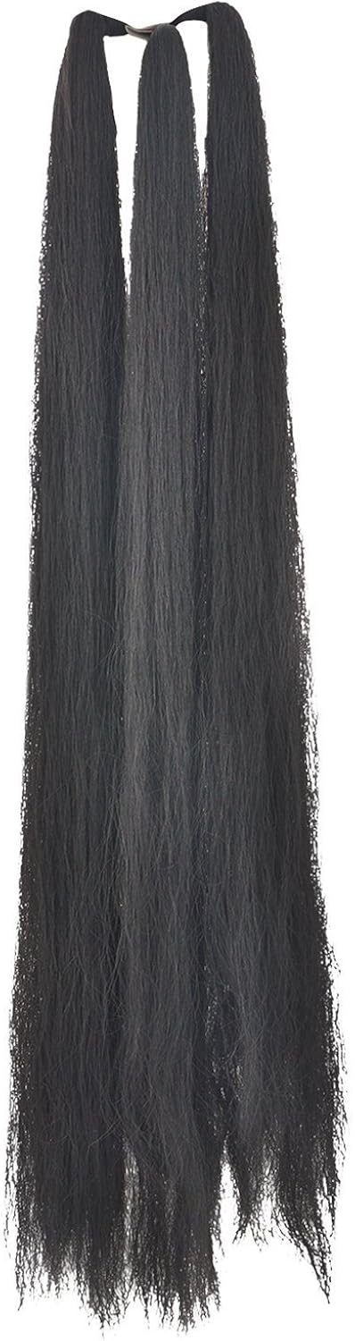 Fashionatelier Nylon Fales Hair (Black) - Thin