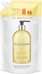 Baylis & Harding Sweet Mandarin & Grapefruit Hand Wash 1 Litre Refill Pack of 3 view 2