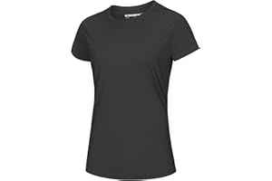 MAGCOMSEN Women's Short Sleeve T-Shirt Quick Dry UPF 50+ Athletic Running Workout Yoga Top Tee Performance Shirts