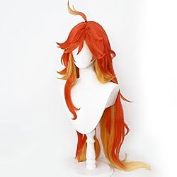 Cosplay Wig Genshin Impact Mavuika Wig Anime
