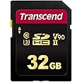 Transcend TS32GSDC700S 32GB UHS-II U3 V90 SDHC Flash Memory Card