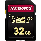 Transcend TS32GSDC700S 32GB UHS-II U3 V90 SDHC Flash Memory Card