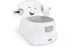 Fisher-Price™ Toddler Toilet Cheer for Me! Potty Training Seat with Lights Sounds Phrases and Removable Potty Ring