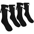 Rhuyoshn Magnetic Socks for Couples - Novelty Holding Hands Socks, Funny Gift for Men, Women, Kids