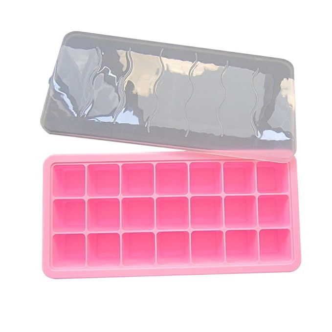 kission 21 Entramado cinta de silicona cubo de hielo caja de hielo ...