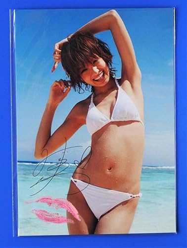 Amazon 南明奈 アッキーナ ビキニ水着姿 プリントサイン入り プリントキスマーク入り 写真 設定あり アイドル 芸能人グッズ 通販