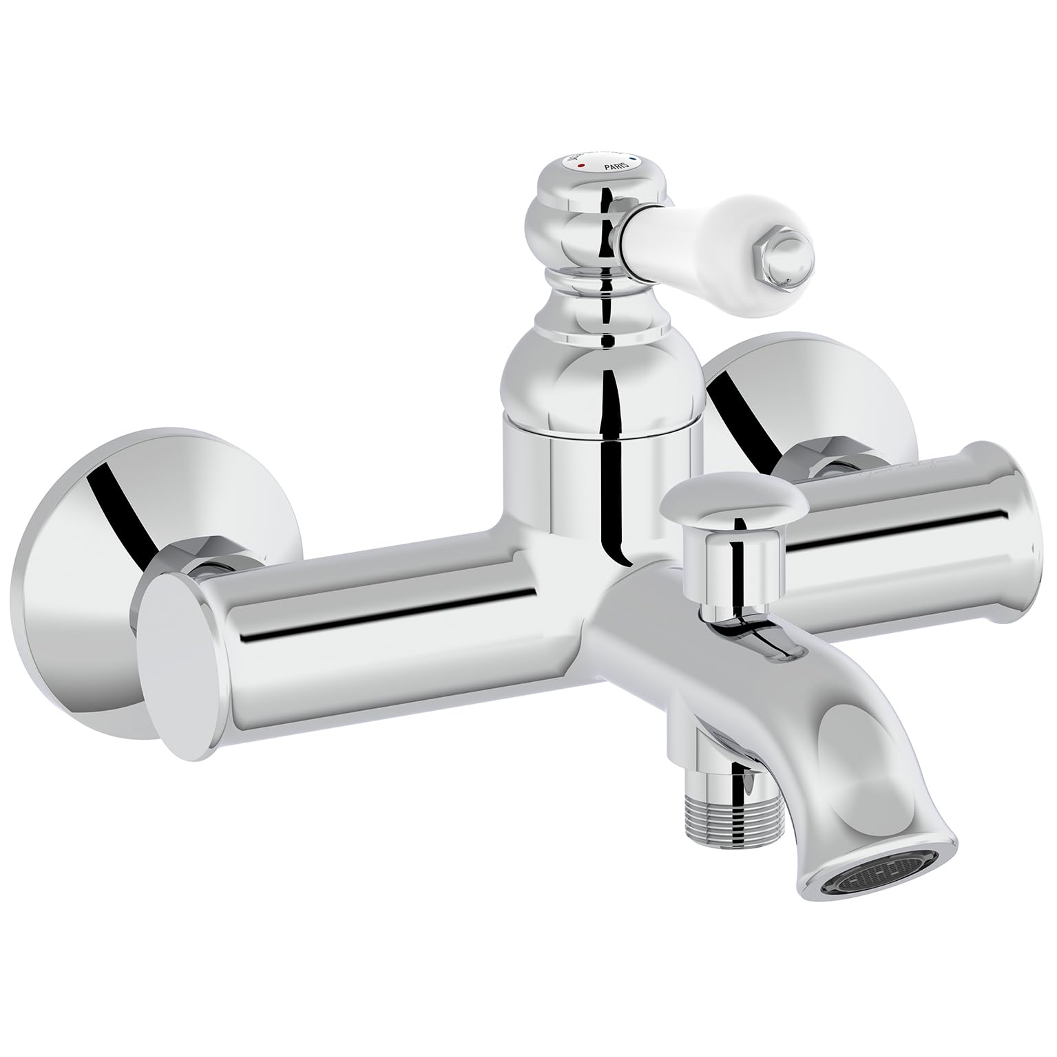 JACOB DELAFON Louise Mechanical Bath Mixer Chrome Plated
