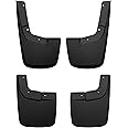 Husky Liners Custom Mud Guards | Fits 2024 Ford Ranger XLT | Front & Rear, 4-pc Black - 58546