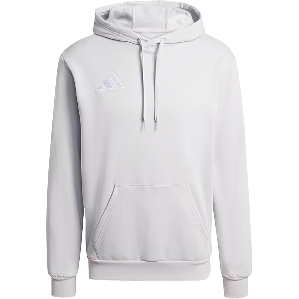 adidas Men's Chile 20 Pullover Hoodie Sweatshirt, White Small at