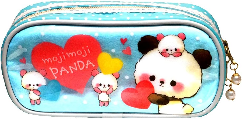 Amazon Co Jp もじもじぱんだ ｂｏｘ ペンポーチ ブルー ふでばこ 筆箱 入れ ペンケース ペン ポーチ 箱型 ｂｏｘ型 文具 文房具 雑貨 ステーショナリー 動物 どうぶつ アニマル パンダ 熊 くま ゆるキャラ キャラ クター 可愛い かわいい おしゃれ 文房具 オフィス用品