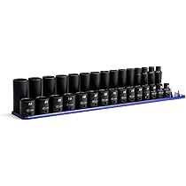 Capri Tools 3/8 in. Drive Metric Shallow and Deep Impact