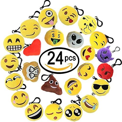 ToysPlus Emoji Keychains Fashion Party Favors Keychains