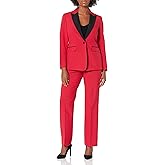 Le Suit Womens Women's One Button Blazer & Pant, 2pc Set