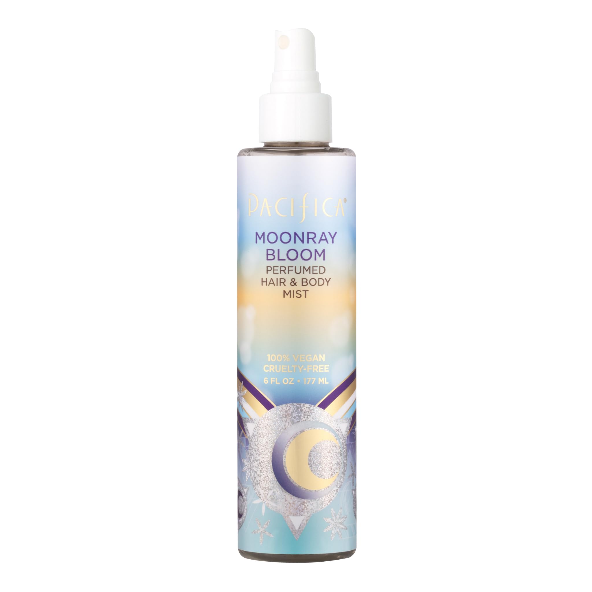 Pacifica Beauty Moonray Bloom Hair & Body Mist, Fragrance, Perfume Body Spray, Vegan, 6 fl oz (1 Count)