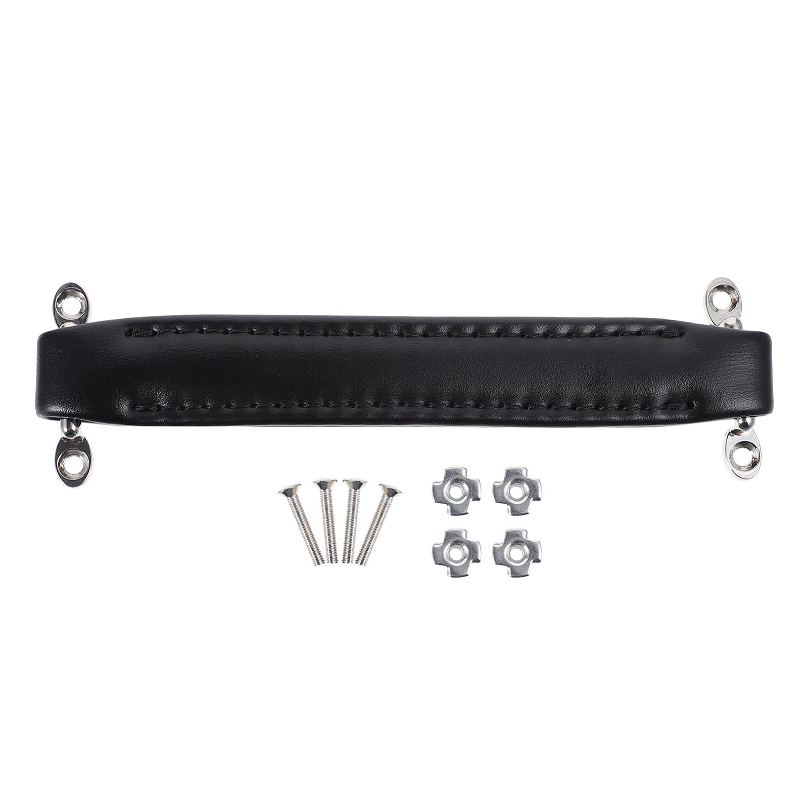 Speaker Amp Handle Suitcase Guitar leather amplifier handle replacement amplifier handle vintage amplifier handle Amplifier Black Leather Black Amp Handle Strap