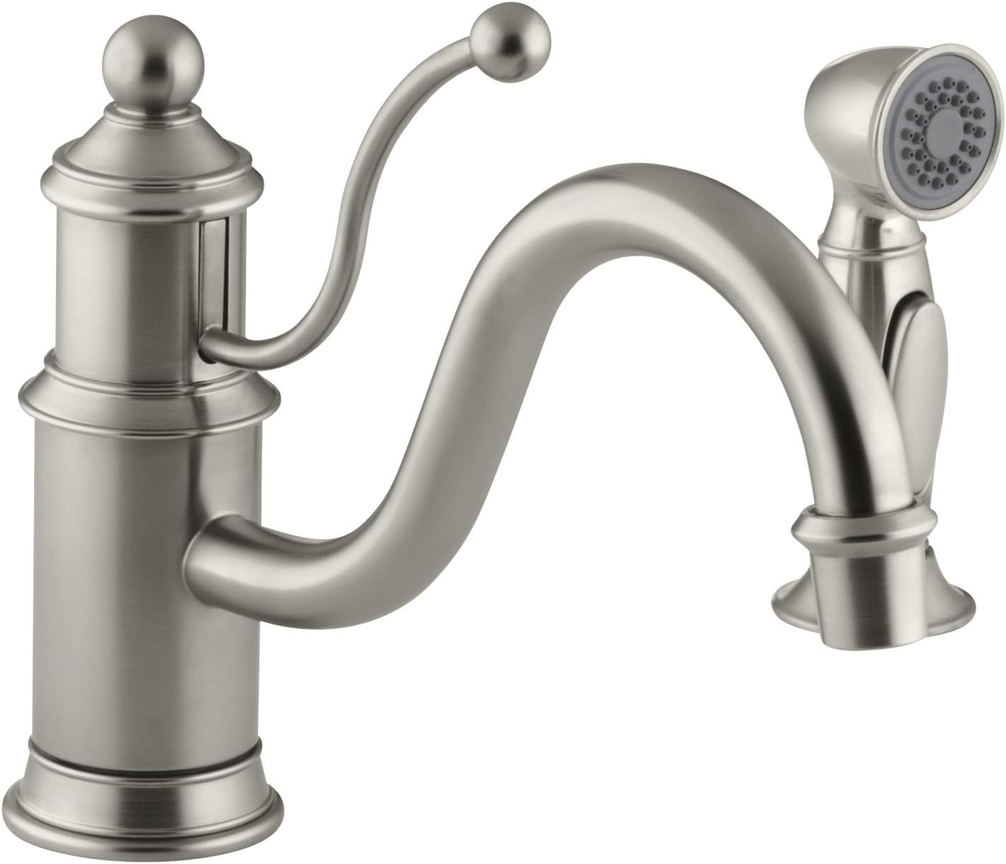 Kohler K 169 Bn Antique Single Control Kitchen Sink Faucet