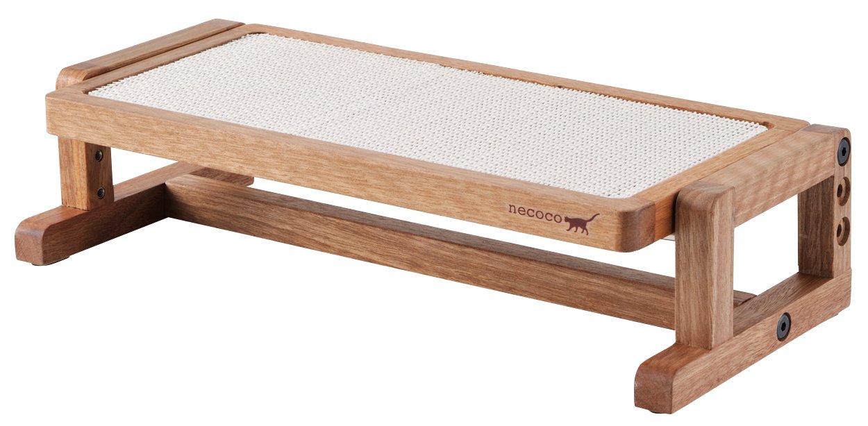 ペティオ (Petio) necoco ネココ 高さと角度を変えられるウッディキャットテーブル商品画像