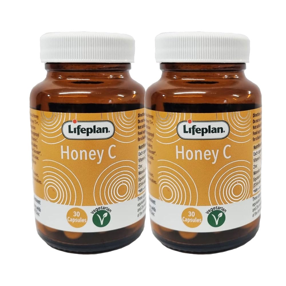 Lifeplan Honey C for Immunity 2 x 30 Capsules