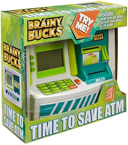Brainy Bucks Childrens Time to Save ATM