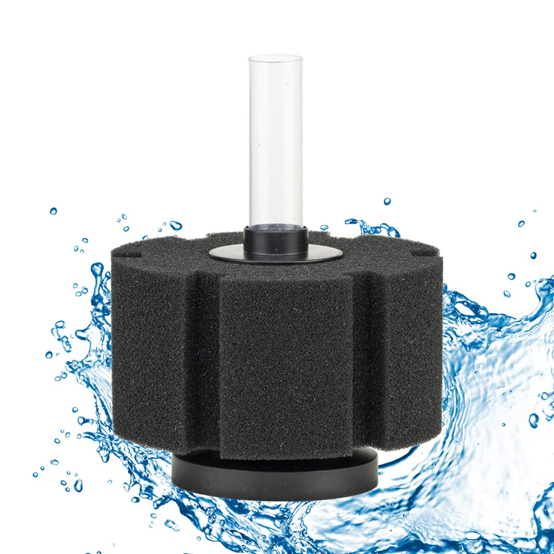 Air Driven Sponge Filter For Aquarium Fish Shrimp Betta Tank Bio Foam Breeding (Medium)