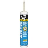 DAP Alex Flex Premium Molding &amp; Trim Siliconized Sealant, Antique White, 10.1 Oz