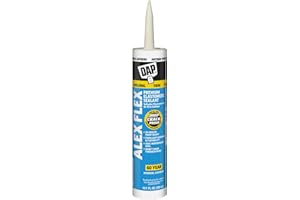 DAP Alex Flex Premium Molding & Trim Siliconized Sealant, Antique White, 10.1 Oz