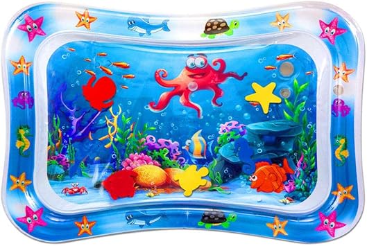 Amazon おなか時間水がマット 赤ちゃんの感覚おもちゃ 楽しい時間を再生3 6 9ヶ月の新生児少年少女を活動センターを再生する 66 50センチメートル Niguleser プールバッグ