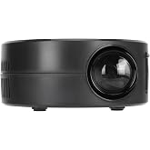 Mini Projector, 2023 Upgraded 1080P HD Portable Projector with Built Speaker, Same Screen Projector for Home Theater Movie, AUX, USB