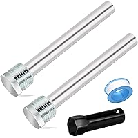 2 Pack RV Water Heater Anode Rod - 4.5" L x 1/2" NPT, Replacement Part for Atwood Dometic Water Heater 11553