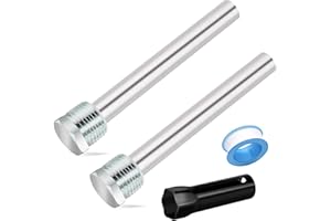 SKOUTAG 2 Pack RV Water Heater Anode Rod - 4.5" L x 1/2" NPT, Replacement Part for Atwood Dometic Water Heater 11553