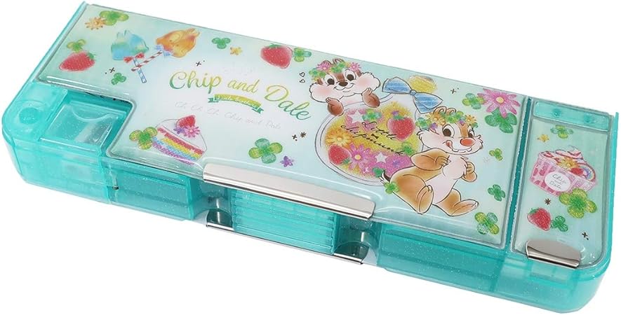 Amazon Co Jp チップ デール 筆箱 両面開き ソフト ペンケース 年新入学 ディズニー おもちゃ