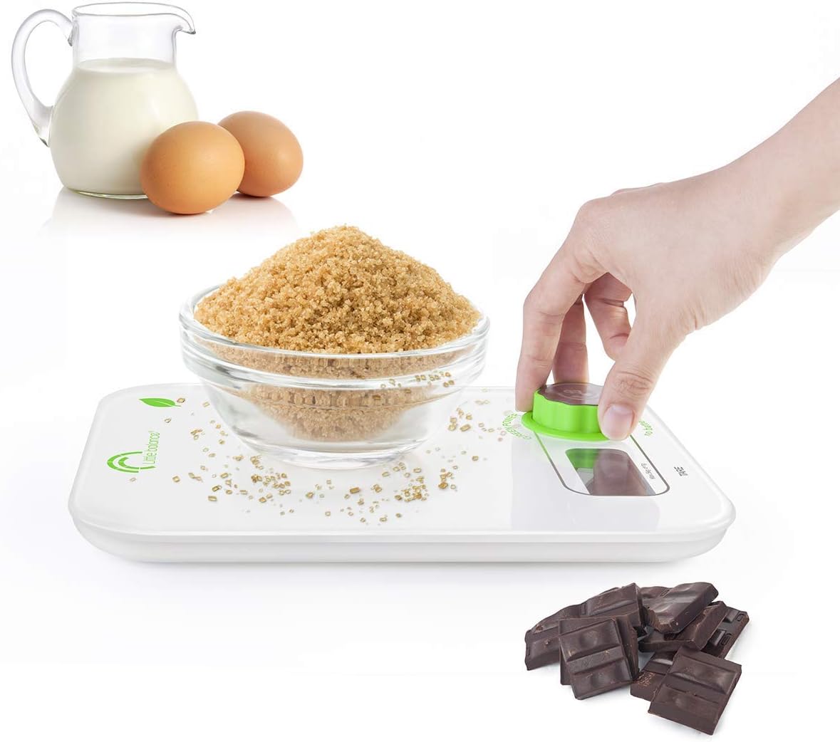 Kitchen Scale Edge, White, 42 x 200 x 255 mm - Image 5