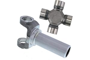 Speedway Motors GM Driveshaft Slip Yoke Compatible with 27-Spline Output Shafts, 5.5” Stock Length with 1310 U-Joint, Fits TH350, Powerglide, 700R4, 4L60, Muncie, Saginaw & More